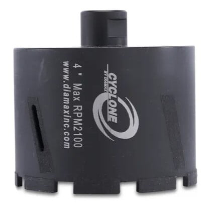 Cyclone Wet/Dry Core Bit - 4"