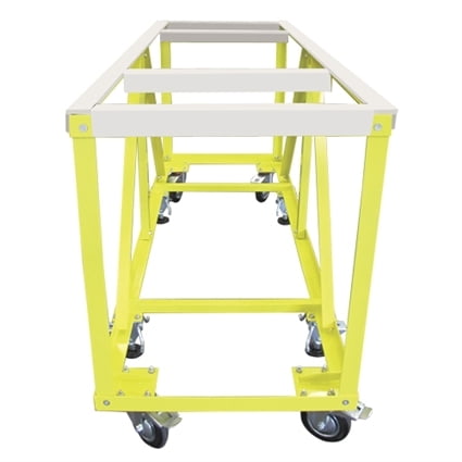Weha 28"x84"x40" Work Table w/ White Rubber Top