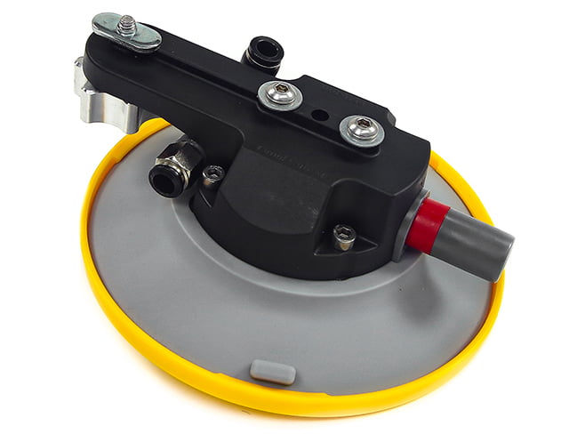Omni Cubed Manual Vacuum Cup, Rail Mount - 6"