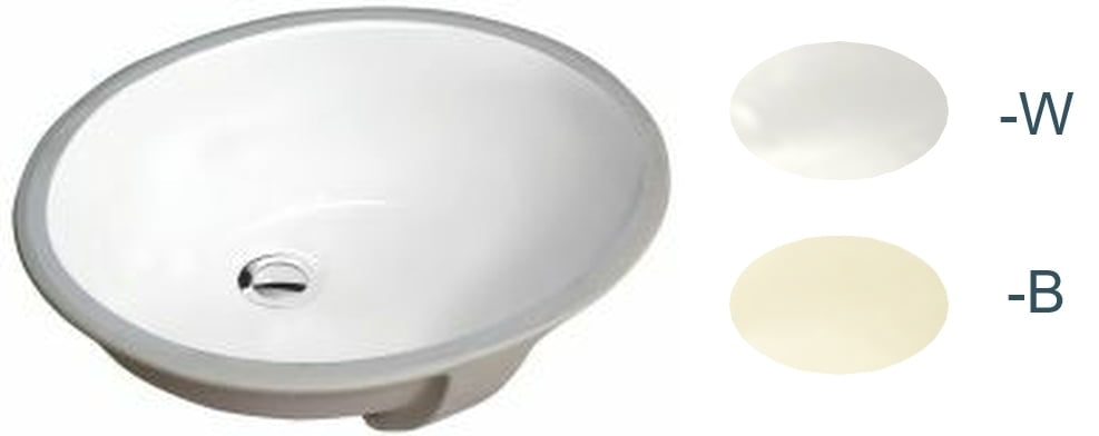 Oval Vanity 1613 - White - 949115