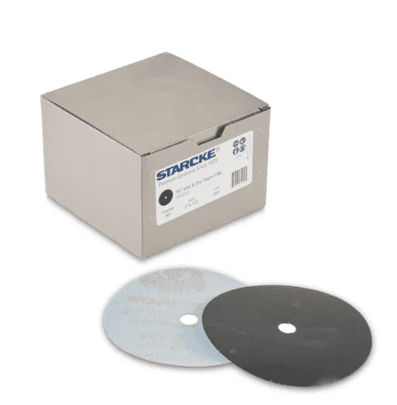Starcke 4" Silicone Carbide Sandpaper - Velcro Back, 120 grit