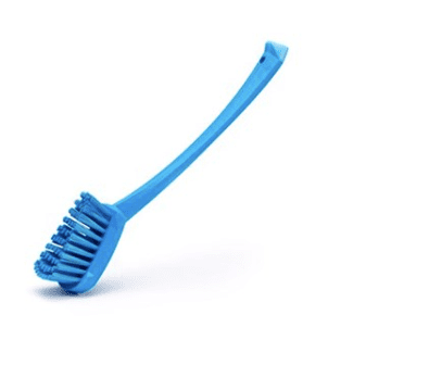 15.75" V-Clean Brush, Stiff, Blue