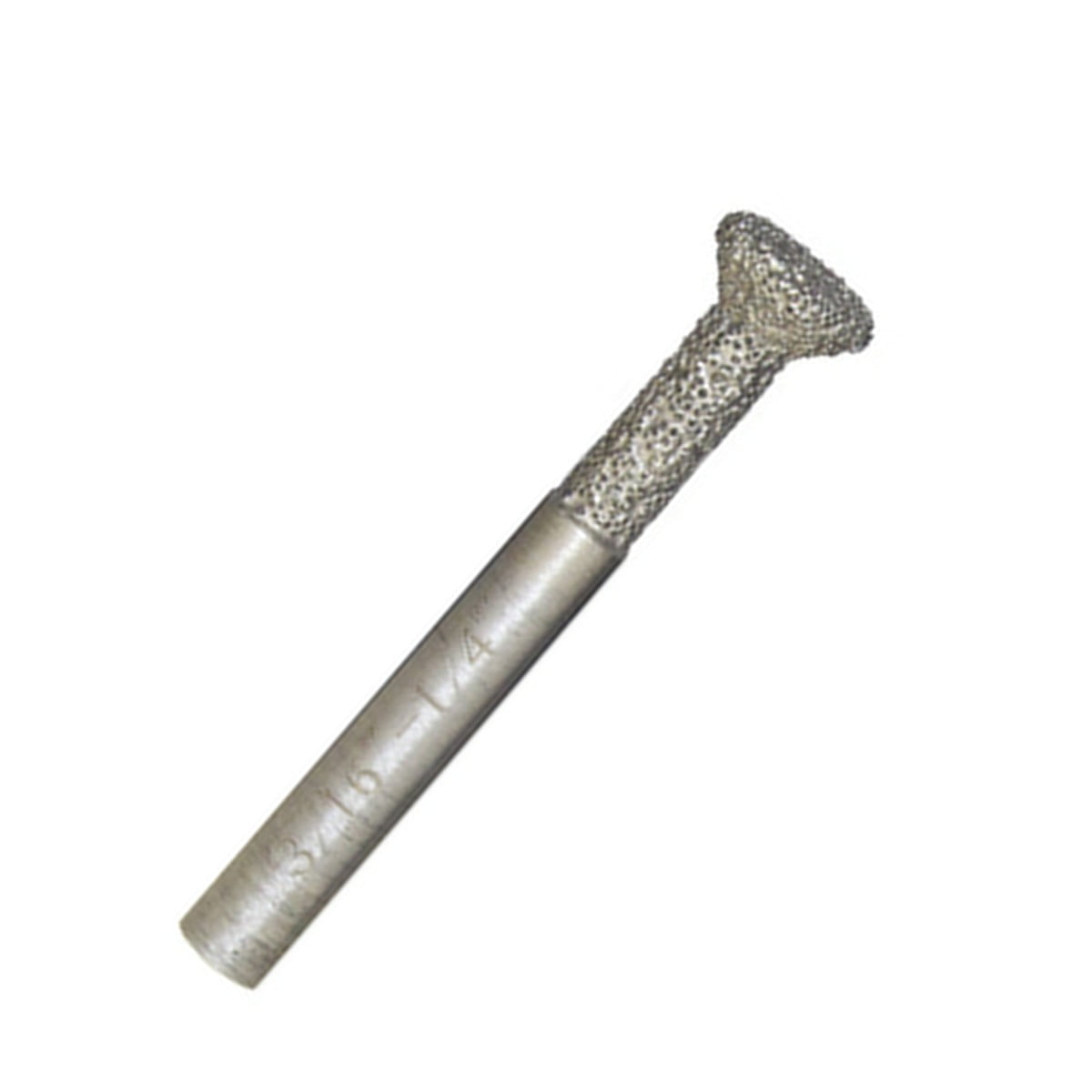 Apexx Brazed T-31 Anchor Bit - 1/4" Shank x 3/16" Diamond Neck x 7/16" Diamond Head