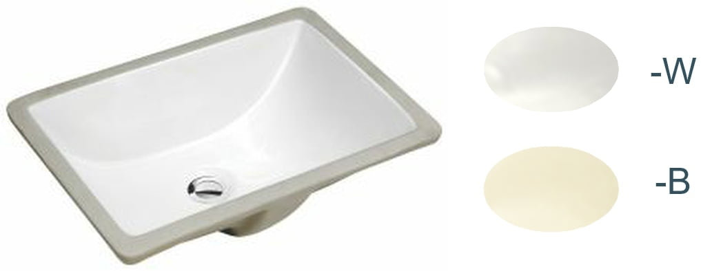 Rectangle Vanity 1611 - Biscuit - 908148