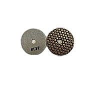 DT Dry Polishing Pad - 4" White Buff