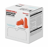 Honeywell Maximum Ear Plugs, Uncorded, Box of 200-pr