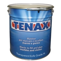 Tenax Polyester Knife Grade Adhesive - H Transparent, 5 Gallons