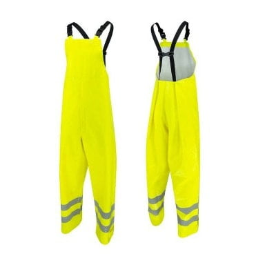Hi-Vis Bib Trouser w/ Fly - X-Large