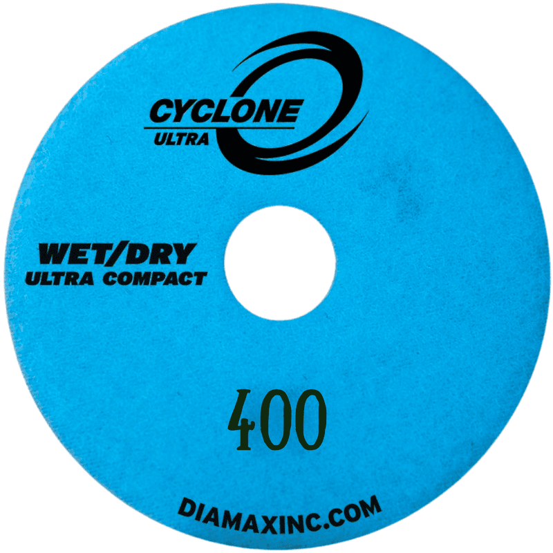 Cyclone Ultra Wet/Dry Pad - 4", 400 grit