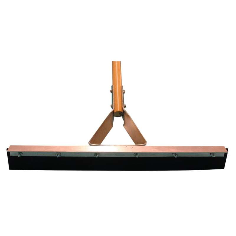 Squeegee - 18" Rubber, with Handle