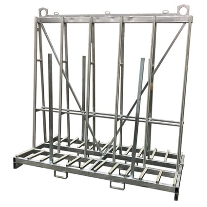 Extra Tall A Frame Cart Double Sided Transport Cart 94" x 43" x 94"