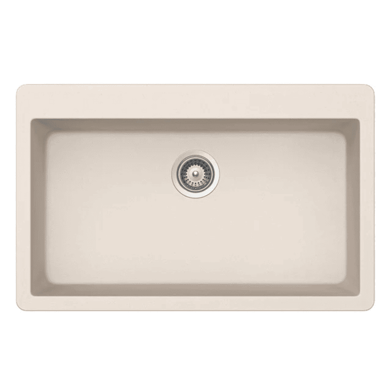 Large Single Bowl Granite Composite - Beige