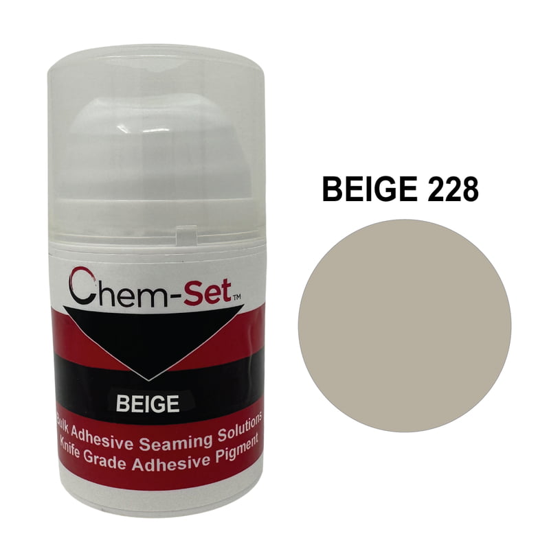 Chem-Set Adhesive Color Pigment - Beige 228, 2oz Pump Dispenser