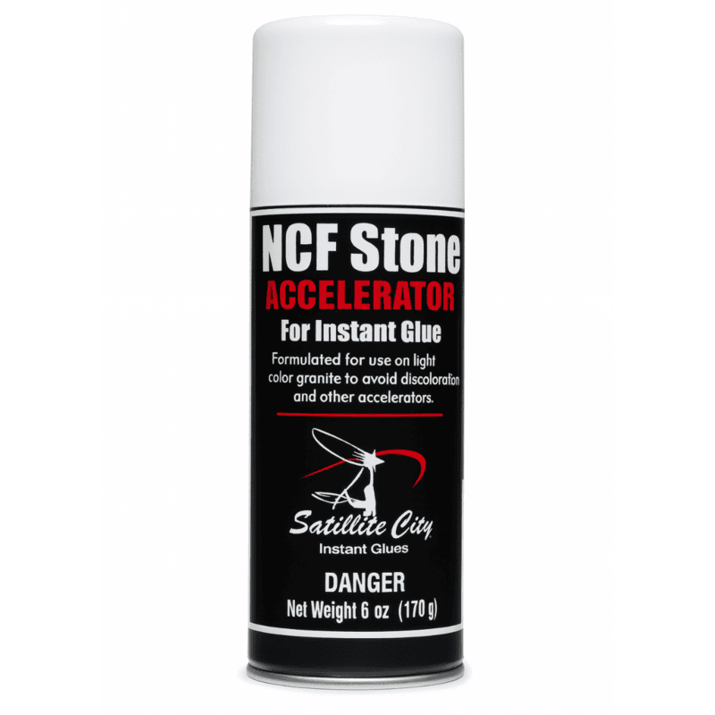 NCF Stone Accelerator Aerosol Spray - Black Can, 6 oz