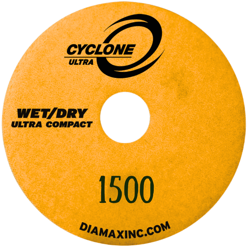 Cyclone Ultra Wet/Dry Pad - 4", 1500 grit