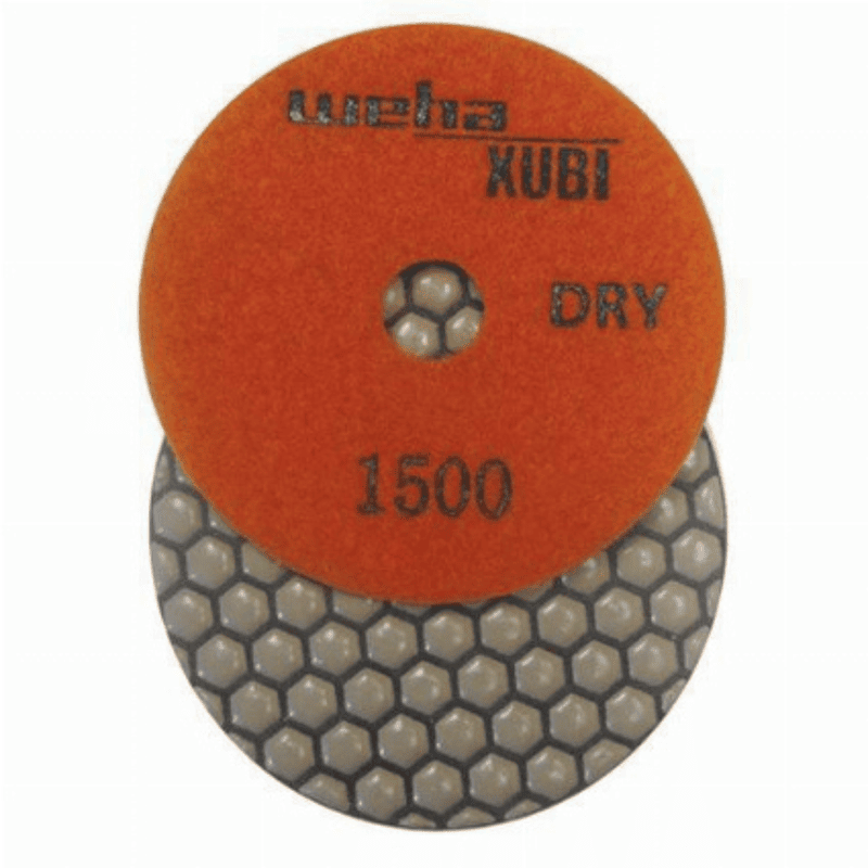 Weha Xubi Dry Polishing Pad - 4", 1500 Grit
