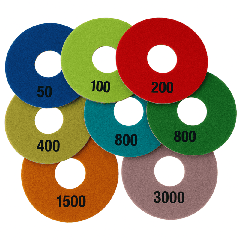 Budder Velcro Turbo Pad - 5", 3000 grit