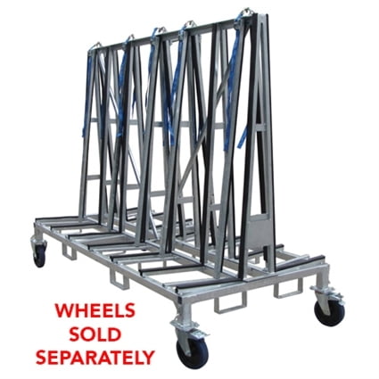 Large A Frame Cart Double Sided Transport Cart 96" x 43" x 68"