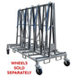 Large A Frame Cart Double Sided Transport Cart 96" x 43" x 68"