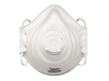 PeakFit N95 Disposable Respirator, Vented, 10-pk