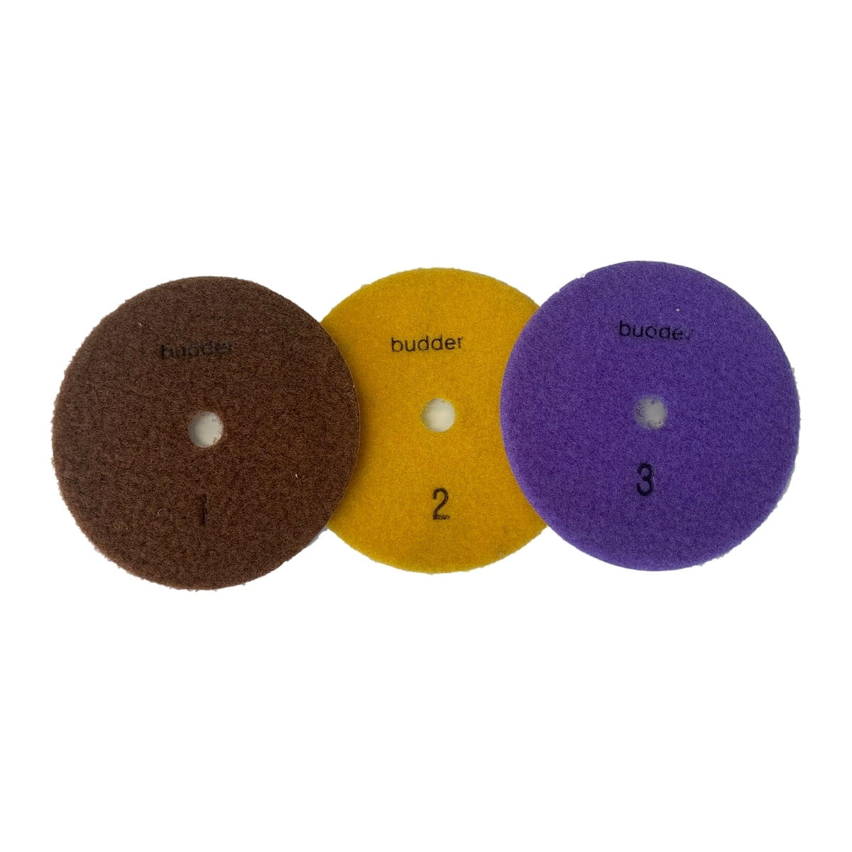 Budder 3 Step Wet Polishing Pad, 5" - Step 2