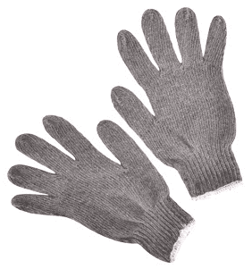 Medium Weight, Grey Knit, 7 Gauge, 12 pairs, Large
