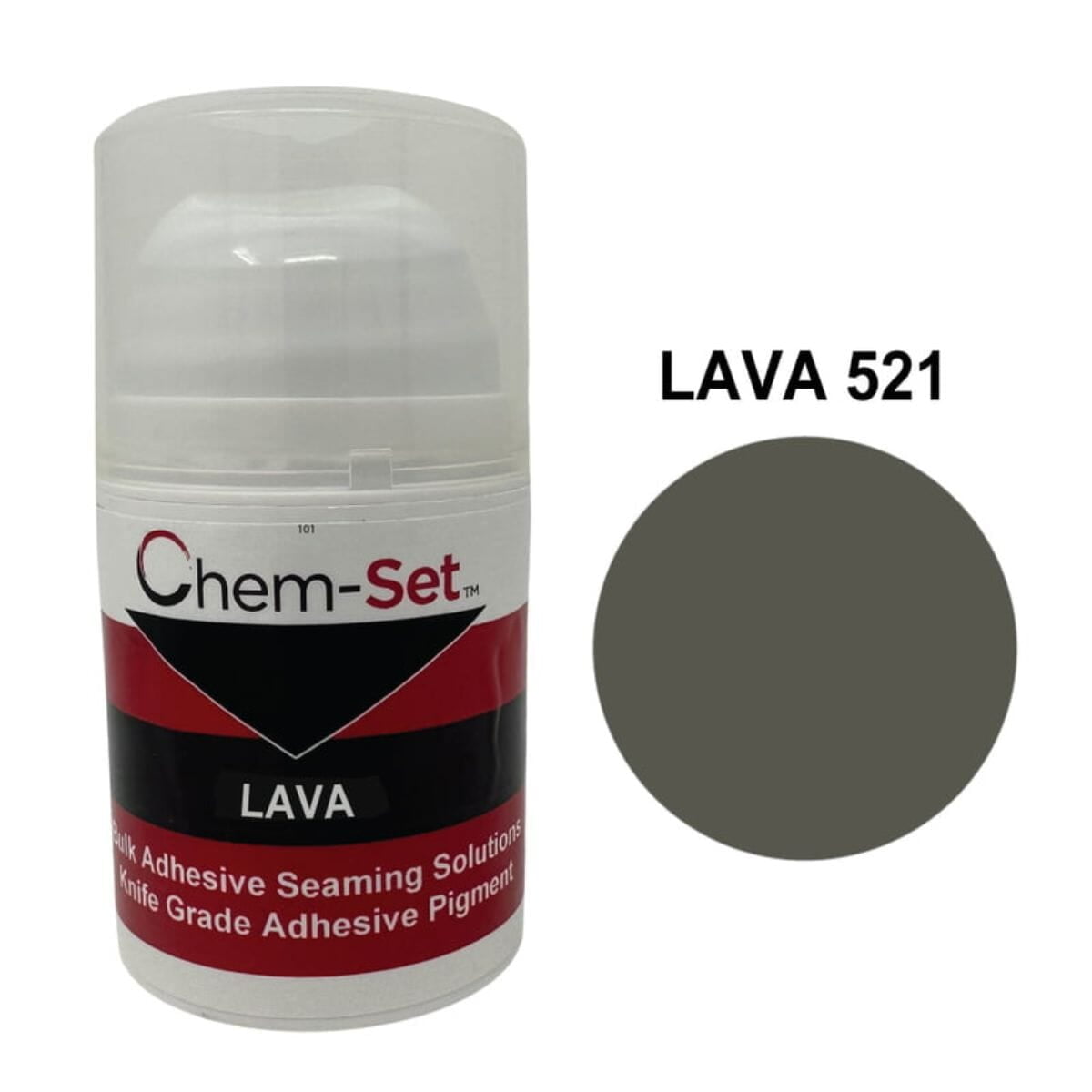 Chem-Set Adhesive Color Pigment - Lava 521, 2oz Pump Dispenser