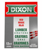 Dixon Lumber Crayon, Box of 12