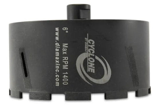 Cyclone Wet/Dry Core Bit - 6"