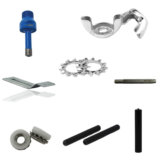 Keep Nut CNC Starter Kit w/ Half Gas CNC Bit & 1-1/4" Posts (For Thin-Rim Sinks)