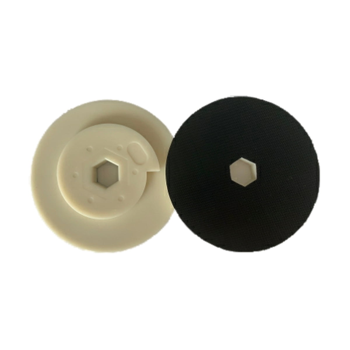 Backer Pad - 6" Velcro Snail Lock
