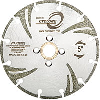 Cyclone Super Electroplated Blade - 5" Marble