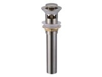 Pop-up Drain - Nickel without Overflow