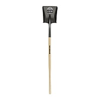 Square Point Shovel, 42" Long Hardwood Handle