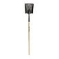 Square Point Shovel, 42" Long Hardwood Handle
