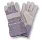 Cordova Industrial Cowhide Leather Palm Cotton Lined Gloves, 12 pairs