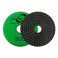 Cyclone Wet Pad S Series - 4", 800 grit