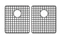 Grid Set for Double Equal Bowl - Granite Composite