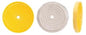 Buffing Pad - 6" Cotton Edge White Marble