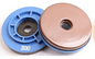 Copper Disc 5" Snail Lock, 200 Grit