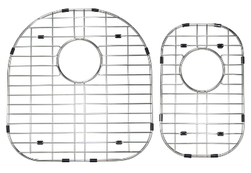 Grid Set for Double Offset Bowl, D-Shaped - Stainless V Series