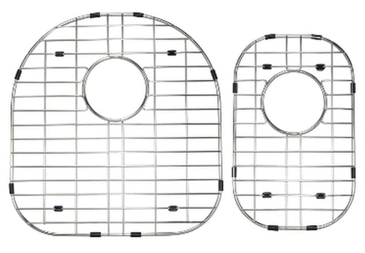Grid Set for Double Offset Bowl, D-Shaped - Stainless V Series