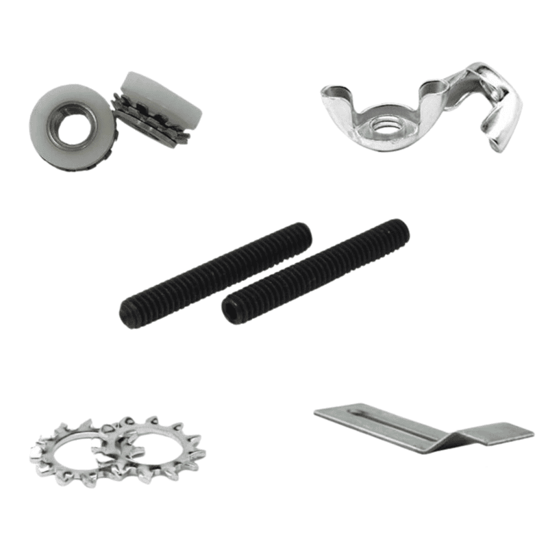 Keep-Nut 100-pc Full Set w/ 1-1/2" Posts (For Medium-Rim Sinks)