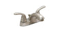 Faucet 4" Center Set Bathroom - Satin Nickel