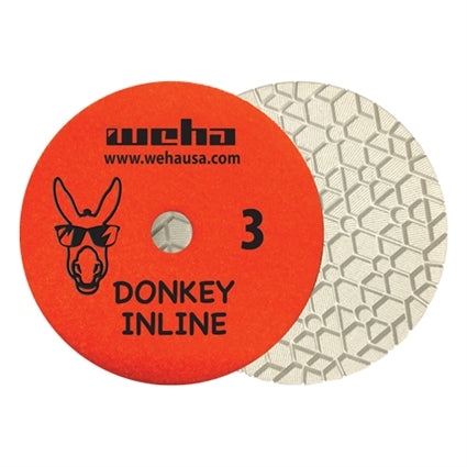 Donkey 3 Step Inline Polishing Pad - 6", Step 3