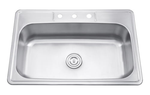 Large Single Bowl -18g Drop-In, H Series - 506107