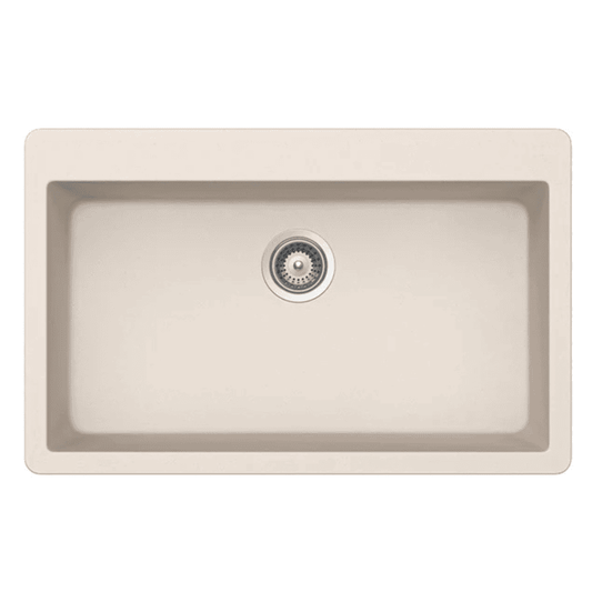 Large Single Bowl Granite Composite - Beige