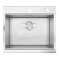 Medium Single Bowl - 16g LZ Series Workstation, 25" Drop-In with 2 Holes - 778272