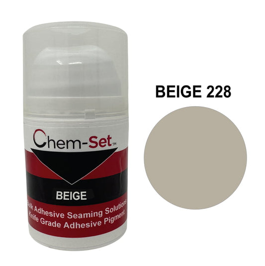 Chem-Set Adhesive Color Pigment - Beige 228, 2oz Pump Dispenser