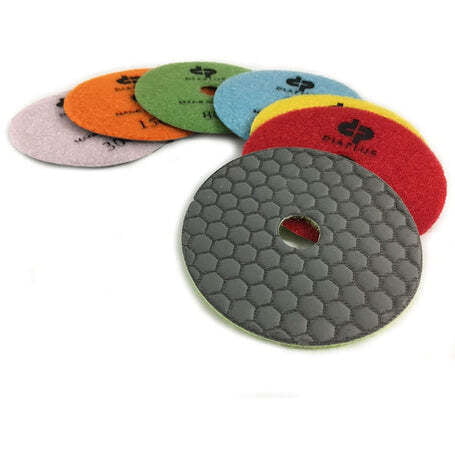 Dry Polishing Pad - 4", 50 Grit